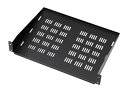 【新品/取寄品/代引不可】EIA用スリット付棚板(2U) CP-SVNT2UBKA
