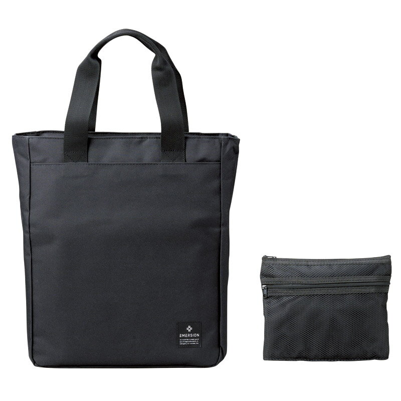 【新品/取寄品/代引不可】【特選商品5】トートバッグセット E-B007BK <エマージョン>