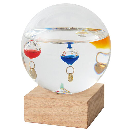 【新品/取寄品】【特選商品】ガラスフロート温度計 ドーム 333-209 【新品/取寄品】【特選商品】ガラスフロート温度計 ドーム 333-209