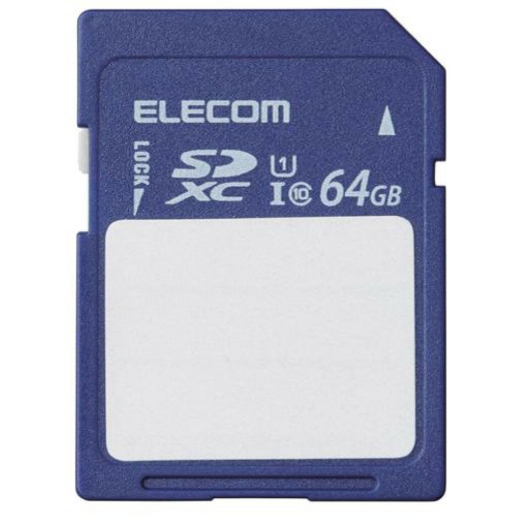 【新品/取寄品/代引不可】SDXCカード/保存内容が書ける/ケース付/UHS-I 80MB/s 64GB MF-FS064GU11C