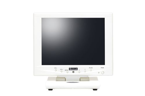 【新品/取寄品/代引不可】8.0インチ TFTモニタ 800x600/パールホワイト QT-802P-AVG