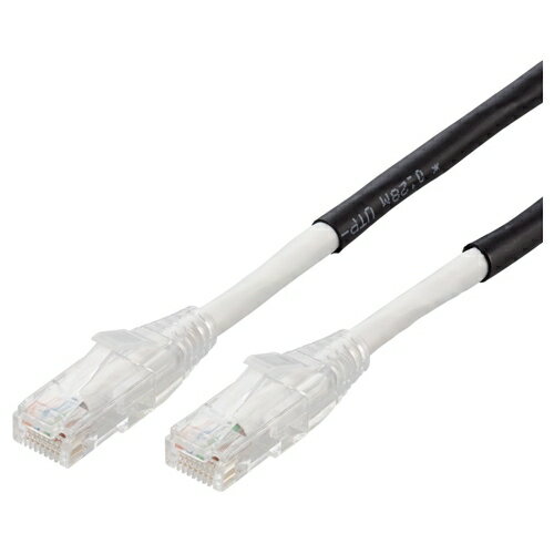 【新品/取寄品/代引不可】LANケーブル/CAT6A/屋外対応/80.0m/ブラック LD-GPAOS/BK80