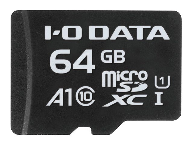 【新品/取寄品/代引不可】Application Performance Class 1/UHS-I スピードクラス1対応 microSDカード 64GB MSDA1-64G