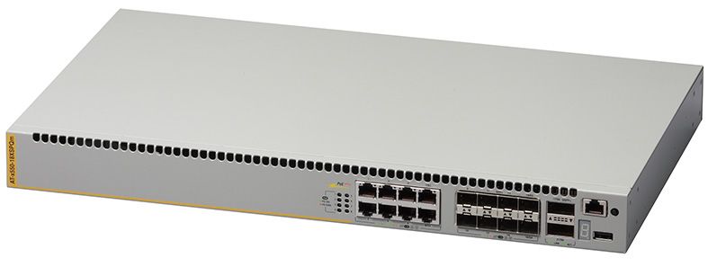 【新品/取寄品/代引不可】AT-x550-18XSPQm-Z5 [1G/2.5G/5G/10GBASE-Tx8(PoE-OUT)、SFP+スロットx8、QSFP+スロットx2(デリバリースタンダード保守5年付)] 3679RZ5