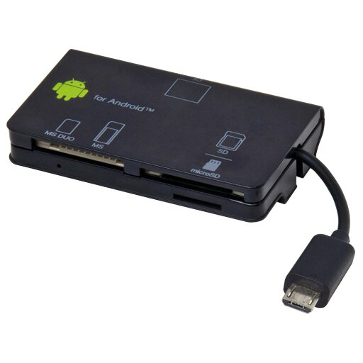 【新品/取寄品/代引不可】Android専用 microUSBマルチカードリーダー 52メディア対応 ブラック CRW-M5M57BK 【新品/取寄品/代引不可】Android専用 microUSBマルチカードリーダー 52メディア対応 ブラック CRW-M5M57BK
