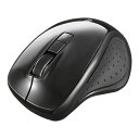 【新品/取寄品/代引不可】5ボタン Bluetooth5.0 BlueLED マウス ブラック BSMBB300BK