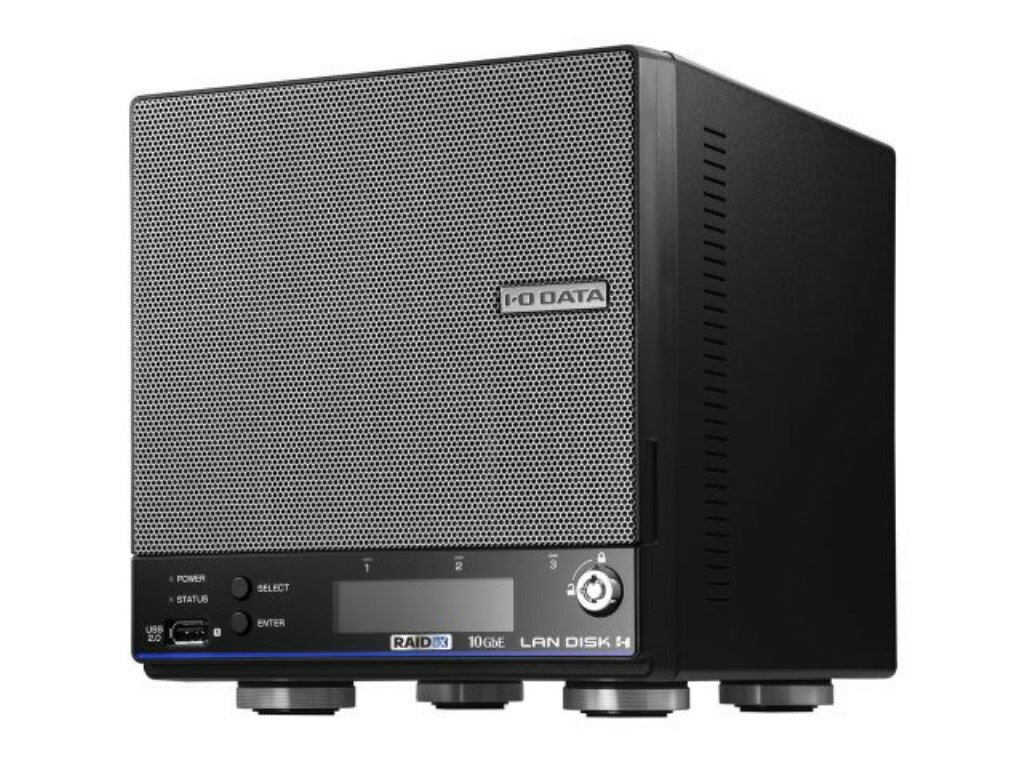 【新品/取寄品/代引不可】法人向け2ドライブNAS(ネットワークHDD)5年保証バックアップ用ドライブ添付モデル 2TB HDL2-HB02/02