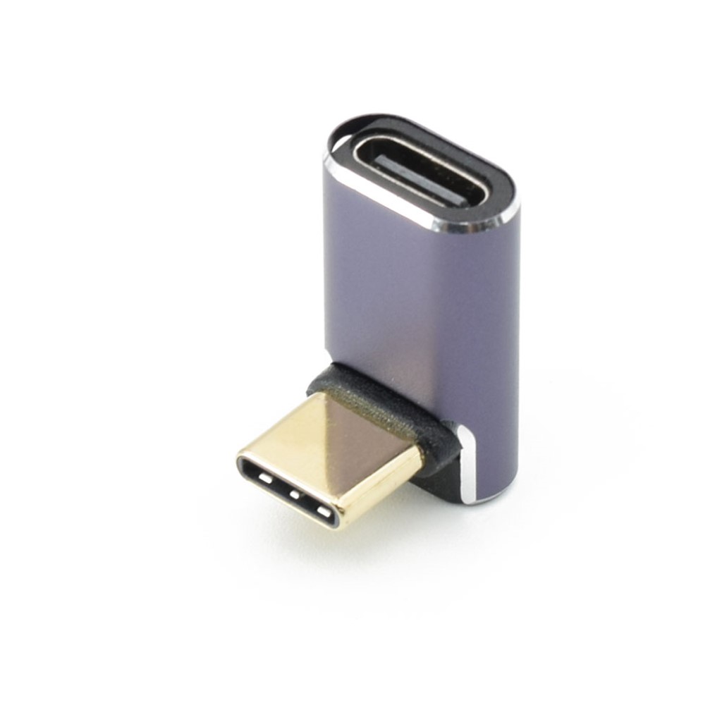 【新品/取寄品/代引不可】TYPE-C変換コネクタ 垂直 L型 SLIM TCTC-UD-SLIM