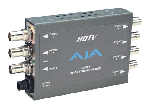 AJA GEN10 HD/SD Sync Generator 目安=△