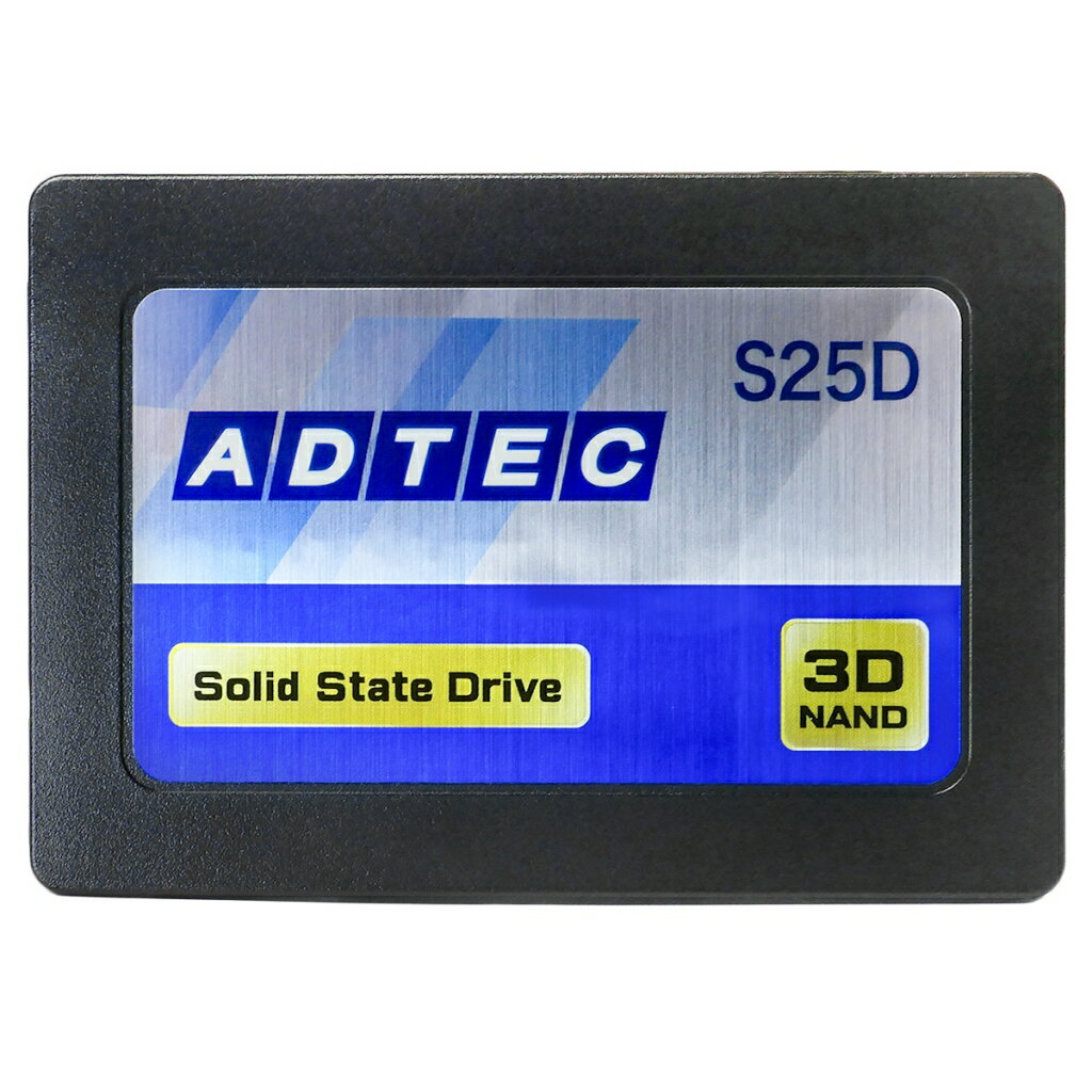 【新品/取寄品/代引不可】3D NAND SSD ADC-S25Dシリーズ 480GB 2.5inch SATA ADC-S25D1S-480G