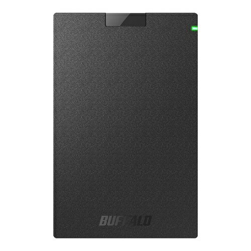 【新品/取寄品/代引不可】USB3.2(Gen1)対応ポータブルHDD Type-Cケーブル付 2TB ブラック HD-PGAC2U3-BA