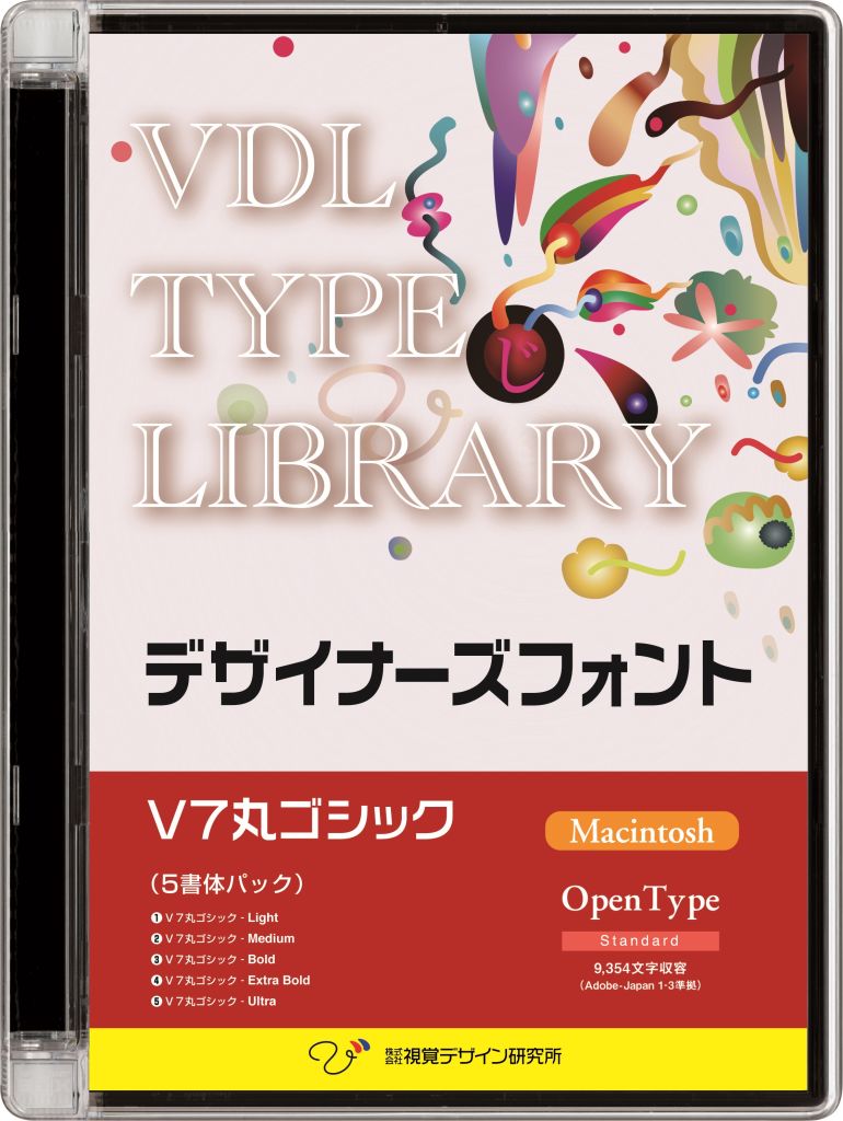 ڿ//ԲġVDL TYPE LIBRARY ǥʡե OpenType (Standard) Macintosh V7ݥå 30300