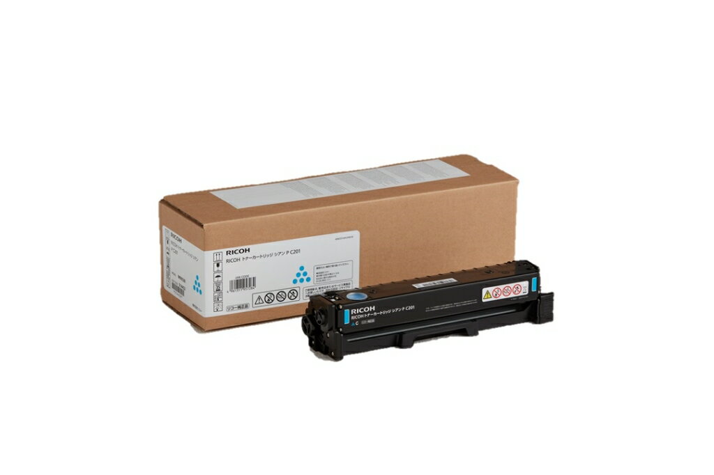 【新品/取寄品/代引不可】RICOH トナーカートリッジ シアン P C201 514452