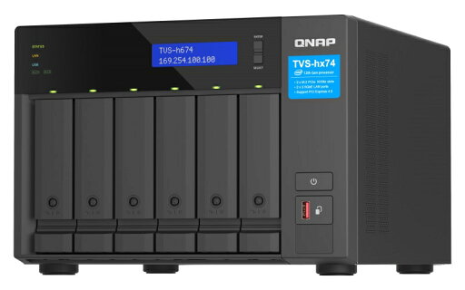 【新品/取寄品/代引不可】TVS-h674-i3-16G 18TB搭載モデル(タワー型 NAS HDD3TBx6個搭載) TVS-H674/18TB 【新品/取寄品/代引不可】TVS-h674-i3-16G 18TB搭載モデル(タワー型 NAS HDD3TBx6個搭載) TVS-H674/18TB