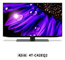 [Es] yVi/i/szSHARP 42V^ 4KL@ELer AQUOS OLED 4T-C42EQ2 AI掿 Google TV ANIX V[v