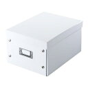 【新品/取寄品/代引不可】組み立て式DVD BOX(ホワイト) FCD-MT4WN(2)