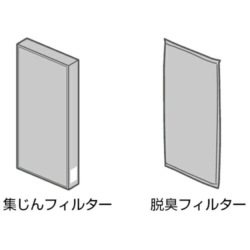 【新品/取寄品】空気清浄機交換フィルター F-ZXHS35