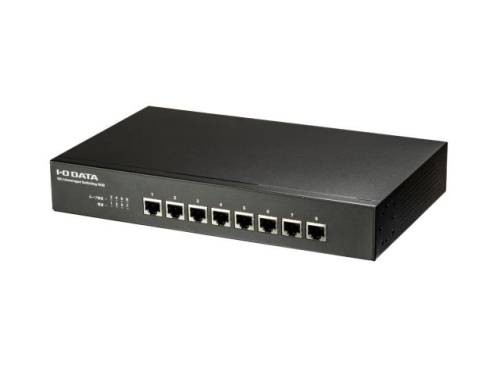 配送区分：FサイズIO108PS【新品/取寄品/代引不可】内蔵電源&ファンレス設計 10G対応アンマネージスイッチングハブ 8ポート BSH-XG08※ご注文手続き後、当店より発送予定日または取寄商品の在庫有無・納期を記載したご注文確認メールをお送りいたしますので必ずご確認をお願い致します。 こちらの商品はお取り寄せの商品となり、通常、土日祝を除く7営業日前後での発送となります。（詳細納期はご注文後にメールにてご案内致します。） ※発注手配の可否をメールにてご確認させて頂く場合がございます。必ず当店からご案内するメールをご確認ください。 ※商品の手配ができない場合や、発注手配可否の確認が取れない場合には誠に申し訳ございませんがキャンセルとさせていただきます。 ※直送の場合別途送料が掛かる場合がございます ※キャンペーン期間特価の場合ご注文金額が変更となる可能性がございます。 ※メーカーや弊社取引先へ申請書のご記入・提出をお願いする場合がございます。内蔵電源&ファンレス設計10Gアンマネージスイッチングハブ・商品詳細 : 全ポート10GBASE-Tに対応したアンマネージスイッチングハブです。内蔵電源とファンレス設計を採用し、設置性と静音性を両立。ループ検知機能や壁掛け設置にも対応し、さまざまな環境で安定したネットワークを構築できます。■全ポートが10GBASE-Tに対応。10G対応NASやサーバー、ワークステーションなどを接続し、高速なネットワーク環境を構築できます。■電源を本体に内蔵し、ACアダプターが不要です。また、ファンレス設計により動作音を抑え、オフィスやバックヤードなどさまざまな環境で快適に運用できます。塵・埃がたまったことによる発煙・発火を防止するために、トラッキング防止プラグを採用しています。■商品背面に壁掛け用フックホールを備えており、壁面にネジ(※)を取り付けることで設置ができます。