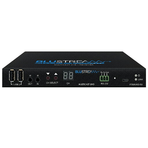 【新品/取寄品/代引不可】Blustream マルチキャストUHDレシーバ IP200UHD-RX 【新品/取寄品/代引不可】Blustream マルチキャストUHDレシーバ IP200UHD-RX