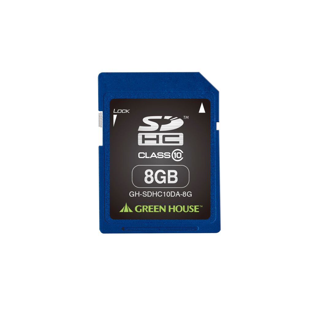 ڿ//ԲġSDHC 8GB 饹10 +ǡ쥵ӥ GH-SDHC10DA-8G
