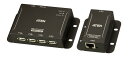 【新品/取寄品/代引不可】4ポートUSB2.0 Cat5 エクステンダー(最大50m延長) UCE3250/ATEN(2)
