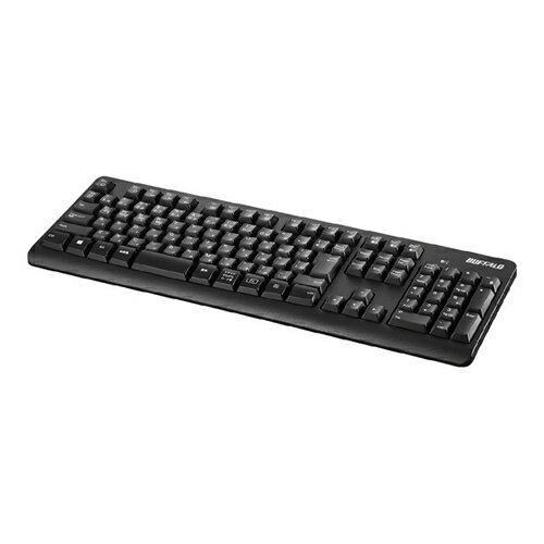 【新品/取寄品/代引不可】Bluetoothキーボード 抗菌仕様 スタンダード フル ブラック BSKBB110BK