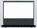 【新品/取寄品/代引不可】スタイリストリミテッドタチアゲ式スクリーン100型16:9シャンティホワイト ケースカラー黒 SD-100HDCW/K
