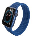 【新品/取寄品/代引不可】Apple Watch 44mm/フルカバーフィルム/衝撃吸収/防指紋/高光沢/傷リペア AW-20MFLAPKRG(2)
