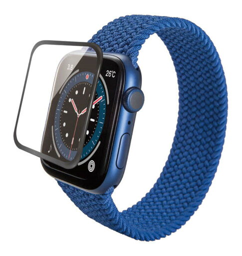 【新品/取寄品/代引不可】Apple Watch 44mm/フルカバーフィルム/ガラス/フレーム付き/ブラック AW-20MFLGFRBK 【新品/取寄品/代引不可】Apple Watch 44mm/フルカバーフィルム/ガラス/フレーム付き/ブラック AW-20MFLGFRBK