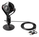 【新品/取寄品】スピーカー内蔵360度Webカメラ CMS-V71BK