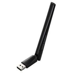 【新品/取寄品/代引不可】無線LAN子機 11ac/n/a/g/b 433+150Mbps USB2.0用ハイパワーアンテナ WDC-433DU2H2-B