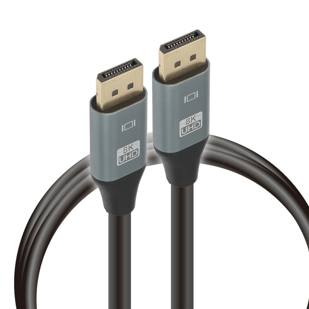 【新品/取寄品/代引不可】DisplayPortケーブル 8K対応 3m ブラック JTDISP8K-3M-BK