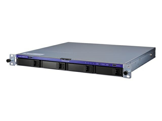 【新品/取寄品/代引不可】Windows Server IoT 2022 for Storage Workgroup 4ドライブ 1UラックNAS 8TB HDL4-Z22WATA08UB