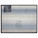 【新品/取寄品/代引不可】【特選商品】JOGAN GAUZE リネン重ね織りガーゼケット ブルー JGRK-1000 BL