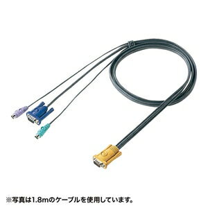 【新品/取寄品/代引不可】パソコン自動切替器用ケーブル(6.0m) SW-KLP600N