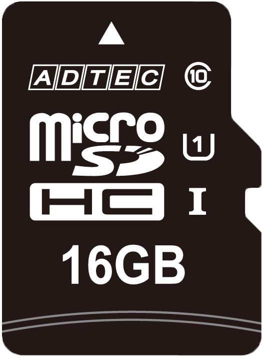 【新品/取寄品/代引不可】microSDHC 16GB Class10 SD変換Adapter付 AD-MRHAM16G/10