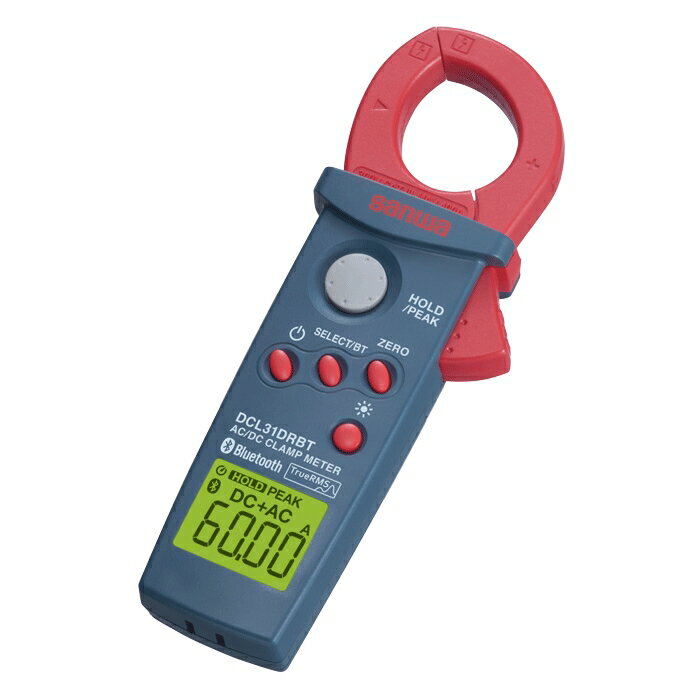 【新品/取寄品/代引不可】クランプメータ Bluetooth搭載 DCL31DRBT