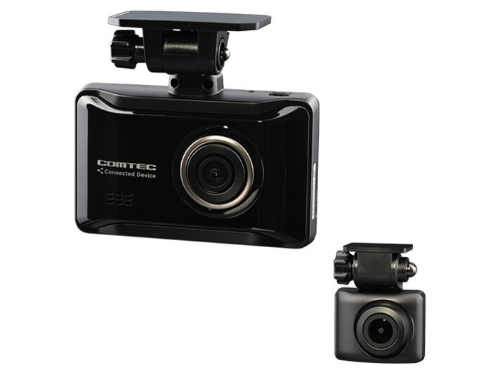 【新品/取寄品】COMTEC 前後2カメラ ドライブレコーダー ZDR058 コムテック