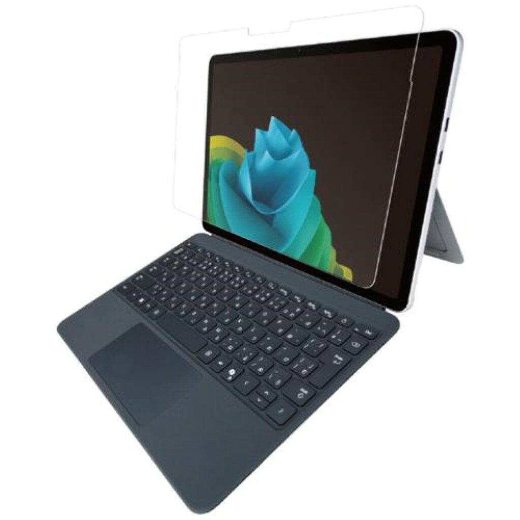 【新品/取寄品/代引不可】Surface Pro12/ガラスフィルム/高透明/ガイドフレーム付 TB-MSP25FLGG