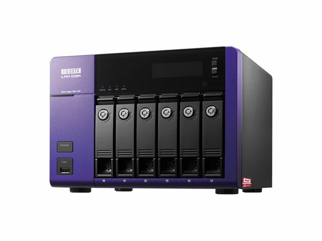 WD Red搭載 Windows Storage Server 2012 R2 Standard Edition 6ドライブNAS 6TB HDL-Z6WL6C2
