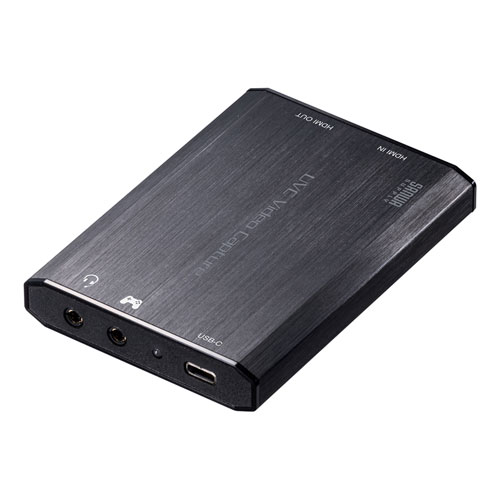 【新品/取寄品/代引不可】HDMIキャプチャー USB3.2 Gen1・4K パススルー出力付き USB-CVHDUVC3