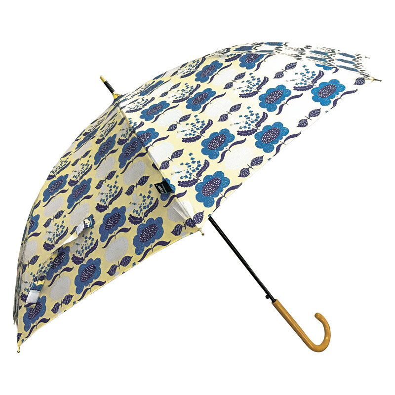 【新品/取寄品/代引不可】【特選商品5】長傘(ベージュ×ブルー) KP-41940703