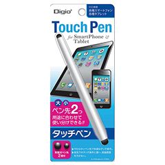配送区分：SSサイズN2B005H【新品/取寄品/代引不可】タッチペン ツインヘッドタイプ 取替式ペン先2個付 シルバー ECTP-02SL※ご注文手続き後、当店より発送予定日または取寄商品の在庫有無・納期を記載したご注文確認メールをお送りいたしますので必ずご確認をお願い致します。 こちらの商品はお取り寄せの商品となり、通常、土日祝を除く7営業日前後での発送となります。（詳細納期はご注文後にメールにてご案内致します。） ※発注手配の可否をメールにてご確認させて頂く場合がございます。必ず当店からご案内するメールをご確認ください。 ※商品の手配ができない場合や、発注手配可否の確認が取れない場合には誠に申し訳ございませんがキャンセルとさせていただきます。 ※直送の場合別途送料が掛かる場合がございます ※キャンペーン期間特価の場合ご注文金額が変更となる可能性がございます。 ※メーカーや弊社取引先へ申請書のご記入・提出をお願いする場合がございます。・商品詳細 : ●大小2 つのペン先を用途に合わせて使い分けできます。