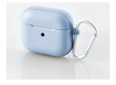 【新品/取寄品/代引不可】AirPods 第3世代対応アクセサリ/TOUGH SLIMケース/カラビナ付き/ブルー AVA-AP3TSBU