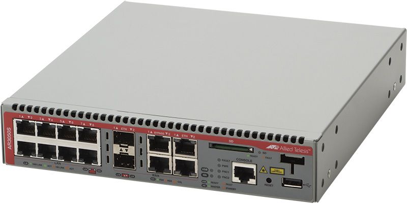 【新品/取寄品/代引不可】AT-AR3050S-Z7 [WAN:10/100/1000BASE-Tx2(コンボ)、SFPスロットx2(コンボ)、バイパスポートx2、LAN:10/100/1000BASE-Tx8、USBポートx1、SDカードスロットx1