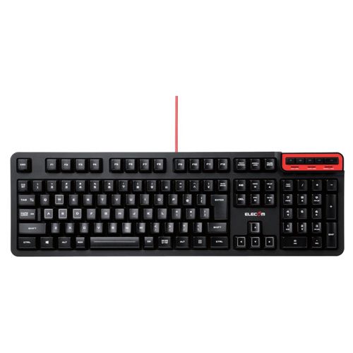 【新品/取寄品】メンブレン式キーボード/MMOゲーミング/DUXシリーズ/エントリーモデル TK-DUX30BK 【新品/取寄品】メンブレン式キーボード/MMOゲーミング/DUXシリーズ/エントリーモデル TK-DUX30BK