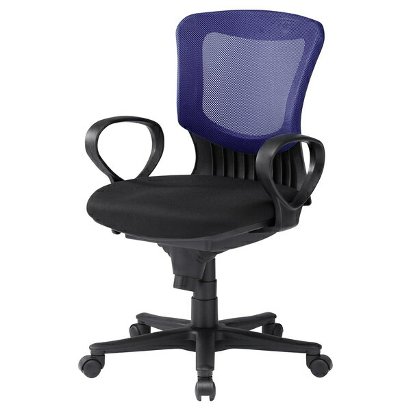 [送料はご注文後にご案内] 【新品/取寄品/代引不可】メッシュチェア ブルー SNC-NET19ABL