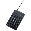 【新品/取寄品/代引不可】有線テンキーボード/Sサイズ/メンブレン/高耐久/ブラック TK-TCM013BK(2)
