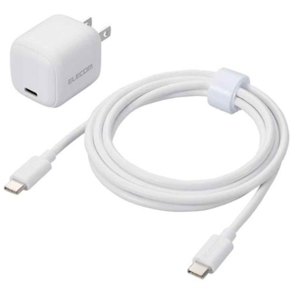 【新品/取寄品】AC充電器/スマホ・タブレット用/USB Power Delivery/30W/USB-C1ポート/C-Cケーブル付属/1.5m/ホワイト MPA-ACCP8130WH