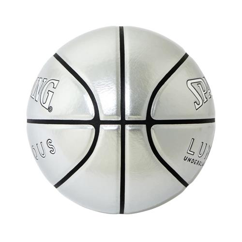 【新品/取寄品】バスケットボール ルミナス アンダーグラス シルバー 7号球 エナメル 77-433J